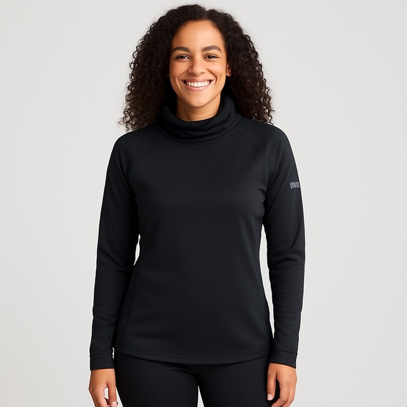 Columbia Omni-Wick Black Long Sleeve Pullover Top Women’s Large - Picture 1 of 7